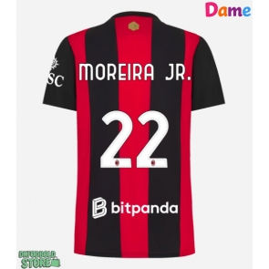 AC Milan Diego Moreira #22 Replika Hjemmebanetrøje Dame 2026-27 Kortærmet